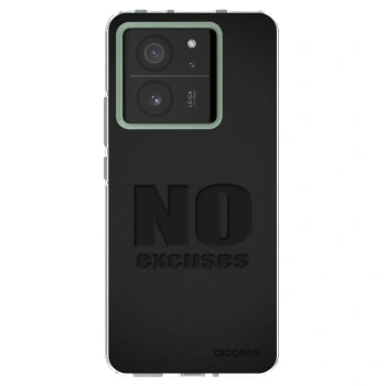 Picasee Xiaomi 13T Pro Hülle - Transparentes Silikon - No Excuses