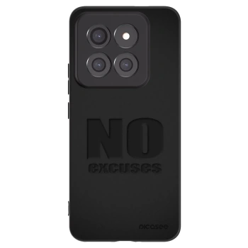 Picasee Xiaomi 14 Pro Hülle - Schwarzes Silikon - No Excuses