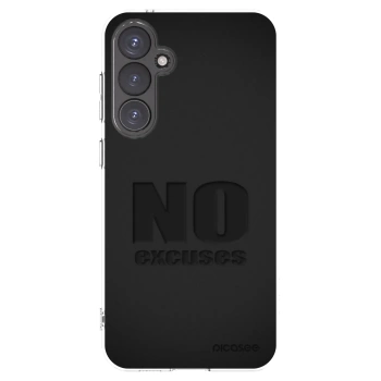Picasee Samsung Galaxy S23 FE S711B Hülle - Transparentes Silikon - No Excuses