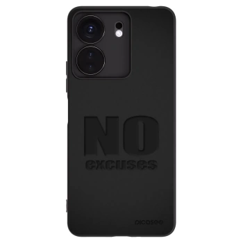 Picasee Xiaomi Redmi 13C 4G Hülle - Schwarzes Silikon - No Excuses