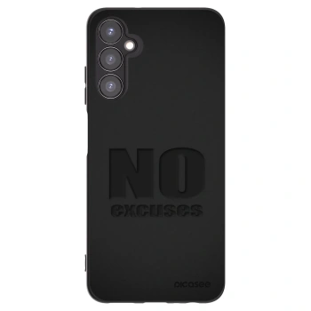 Picasee Samsung Galaxy A05s A057G Hülle - Schwarzes Silikon - No Excuses