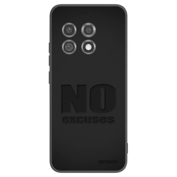 Picasee OnePlus 11 5G Hülle - Schwarzes Silikon - No Excuses