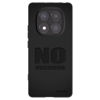 Picasee Xiaomi Redmi Note 14 Pro+ 5G Hülle - Schwarzes Silikon - No Excuses