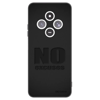 Picasee Xiaomi Redmi 14C Hülle - Schwarzes Silikon - No Excuses