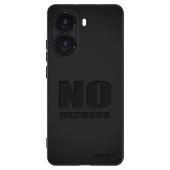 Picasee Xiaomi Poco X7 Pro 5G Hülle - Schwarzes Silikon - No Excuses