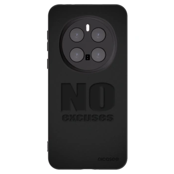 Picasee Honor Magic7 Pro 5G Hülle - Schwarzes Silikon - No Excuses