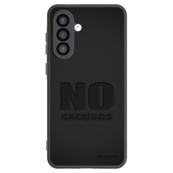Picasee Samsung Galaxy A26 5G A266B Hülle - Schwarzes Silikon - No Excuses