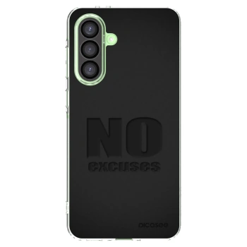 Picasee Samsung Galaxy A26 5G A266B Hülle - Transparentes Silikon - No Excuses