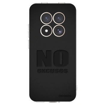Picasee Xiaomi Redmi Note 15 Pro 4G Hülle - Transparentes Silikon - No Excuses