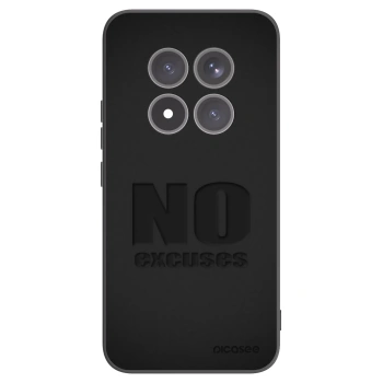 Picasee Xiaomi Redmi Note 15 Pro+ Hülle - Schwarzes Silikon - No Excuses