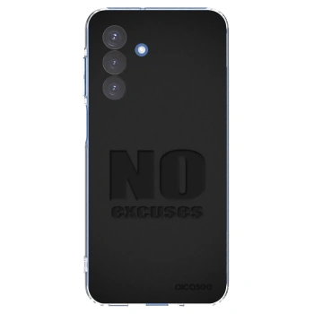 Picasee Samsung Galaxy A17 5G Hülle - Transparentes Silikon - No Excuses