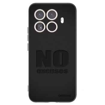 Picasee Xiaomi 15T Pro Hülle - Schwarzes Silikon - No Excuses