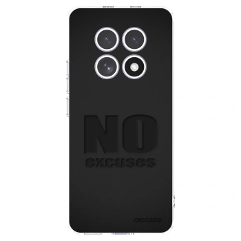 Picasee Xiaomi Redmi Note 15 Hülle - Transparentes Silikon - No Excuses