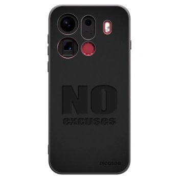 Picasee OPPO Find X9 Pro Hülle - Schwarzes Silikon - No Excuses