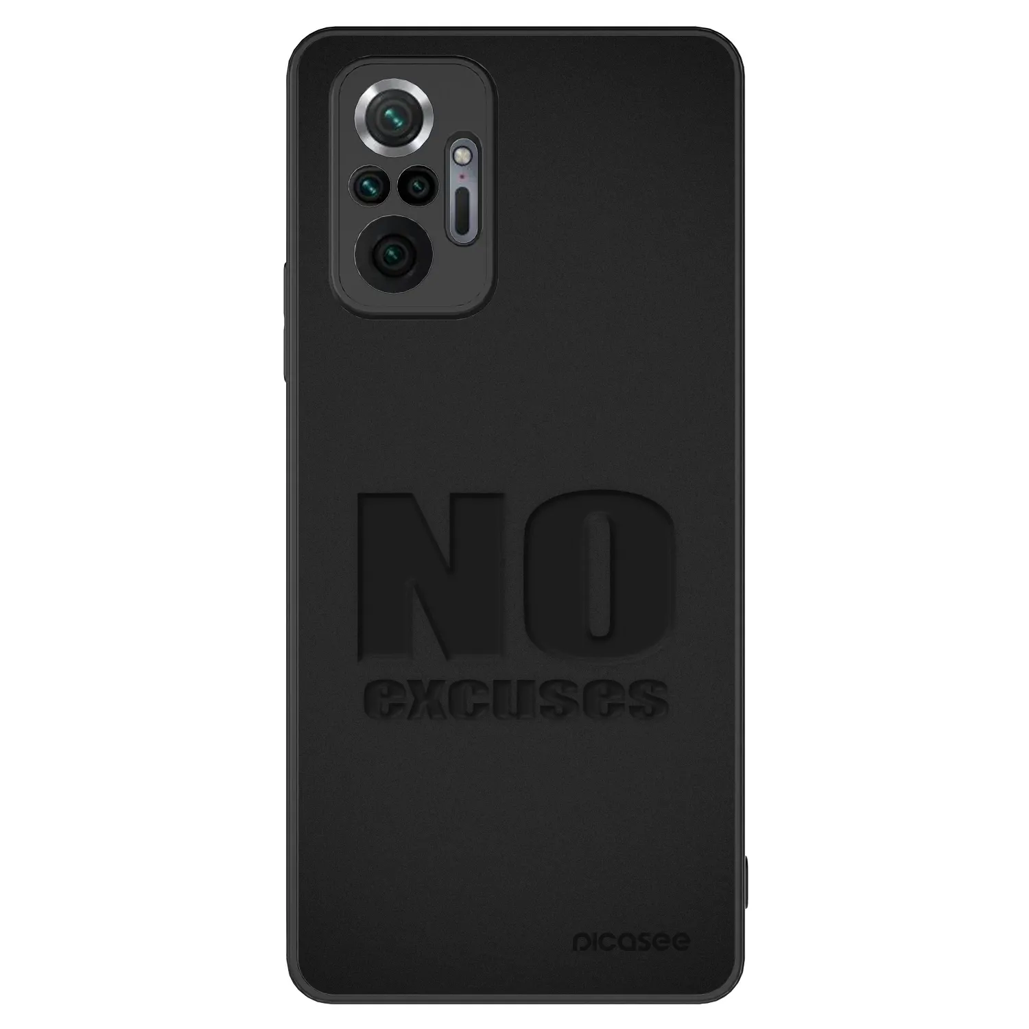 Picasee ULTIMATE CASE für Xiaomi Redmi Note 10 Pro - No Excuses