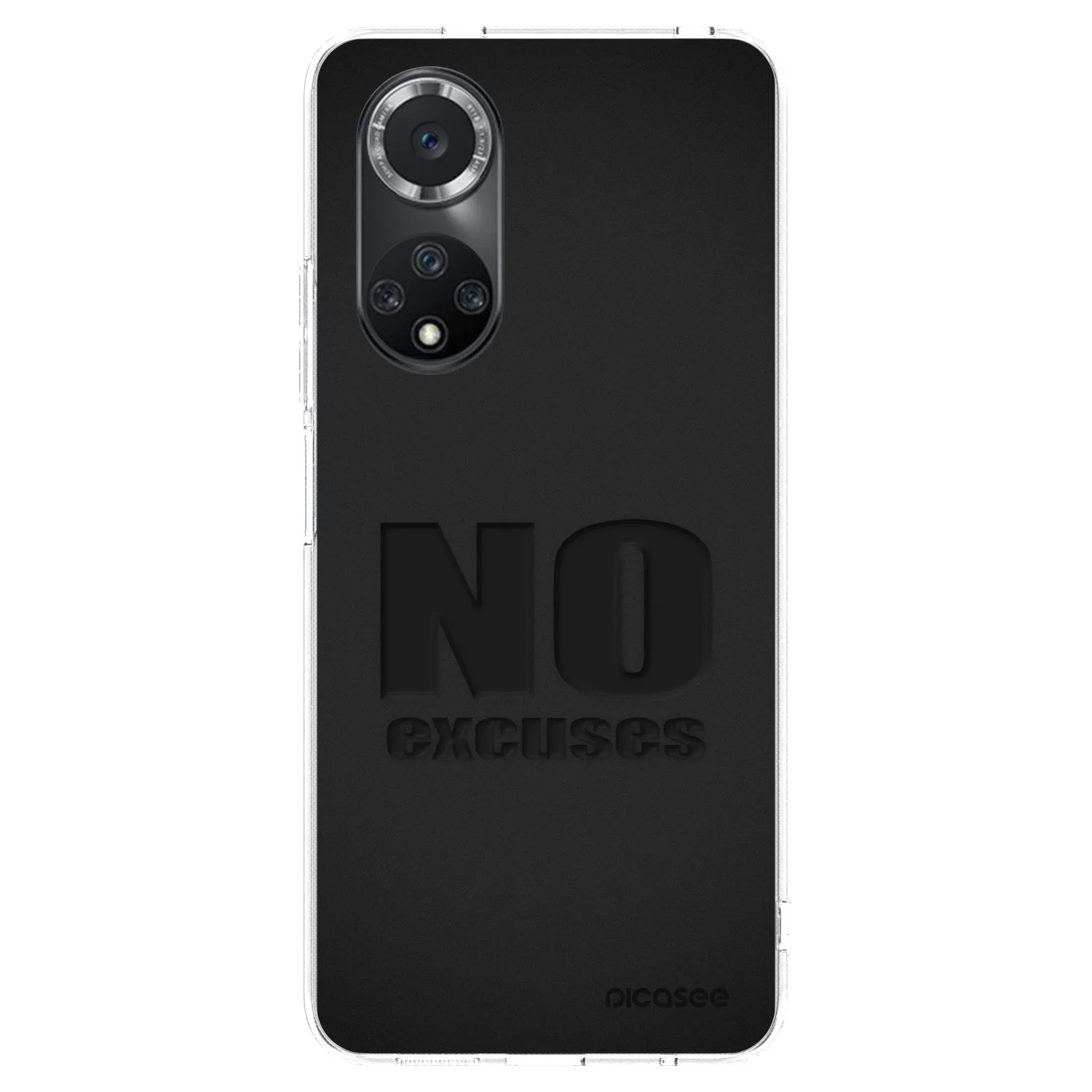 Picasee Huawei Nova 9 SE Hülle - Transparentes Silikon - No Excuses