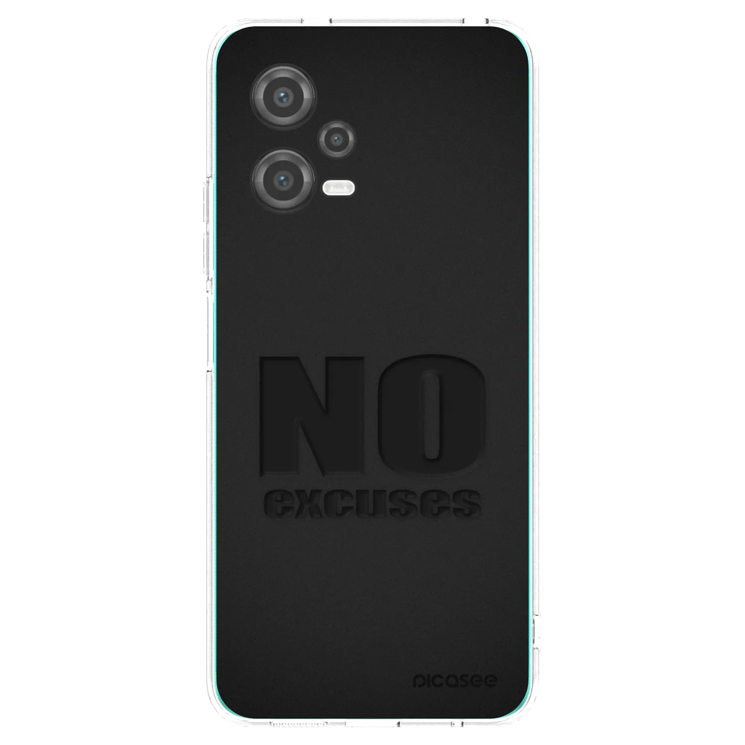Picasee Xiaomi Poco X5 Hülle - Transparentes Silikon - No Excuses
