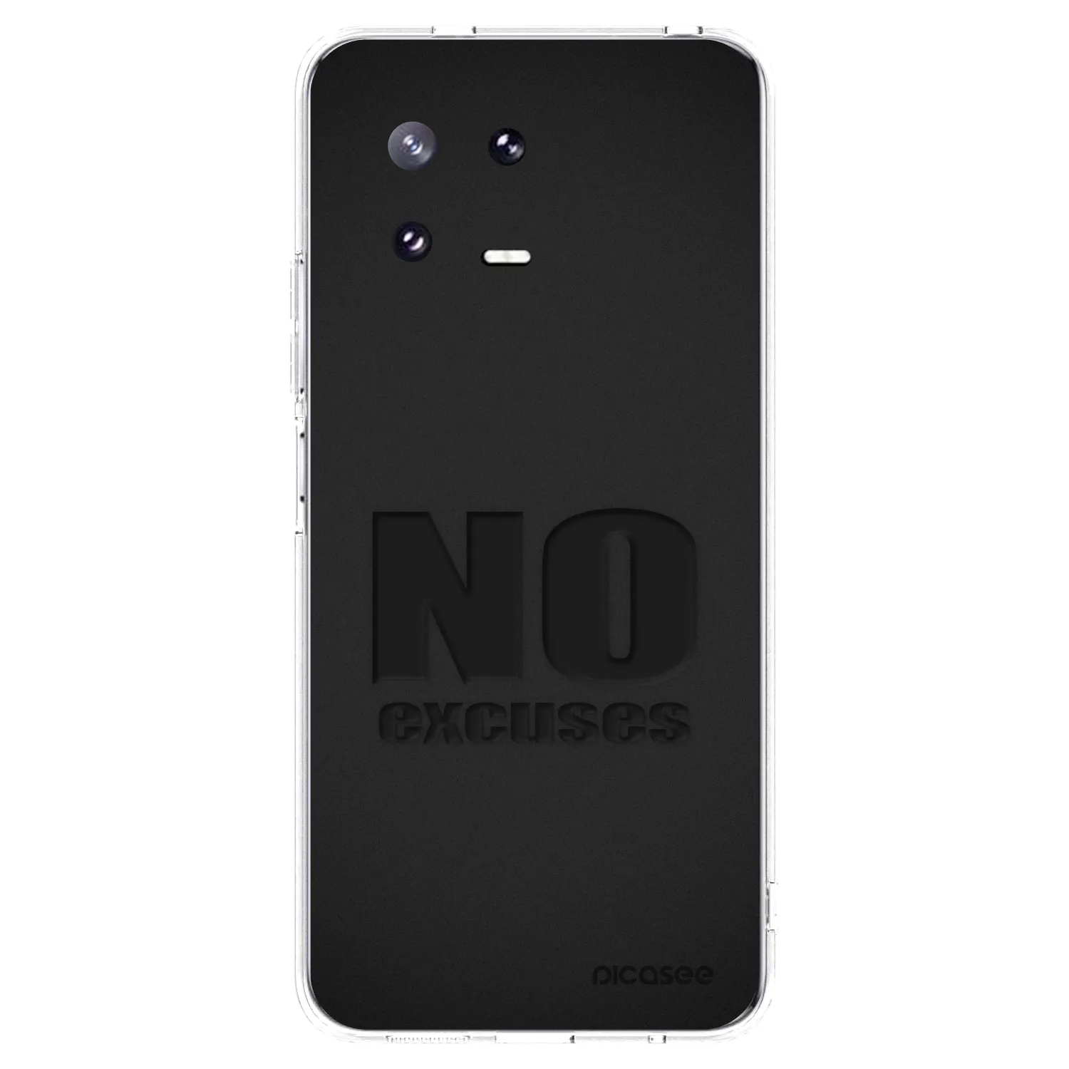 Picasee Xiaomi 13 Pro Hülle - Transparentes Silikon - No Excuses