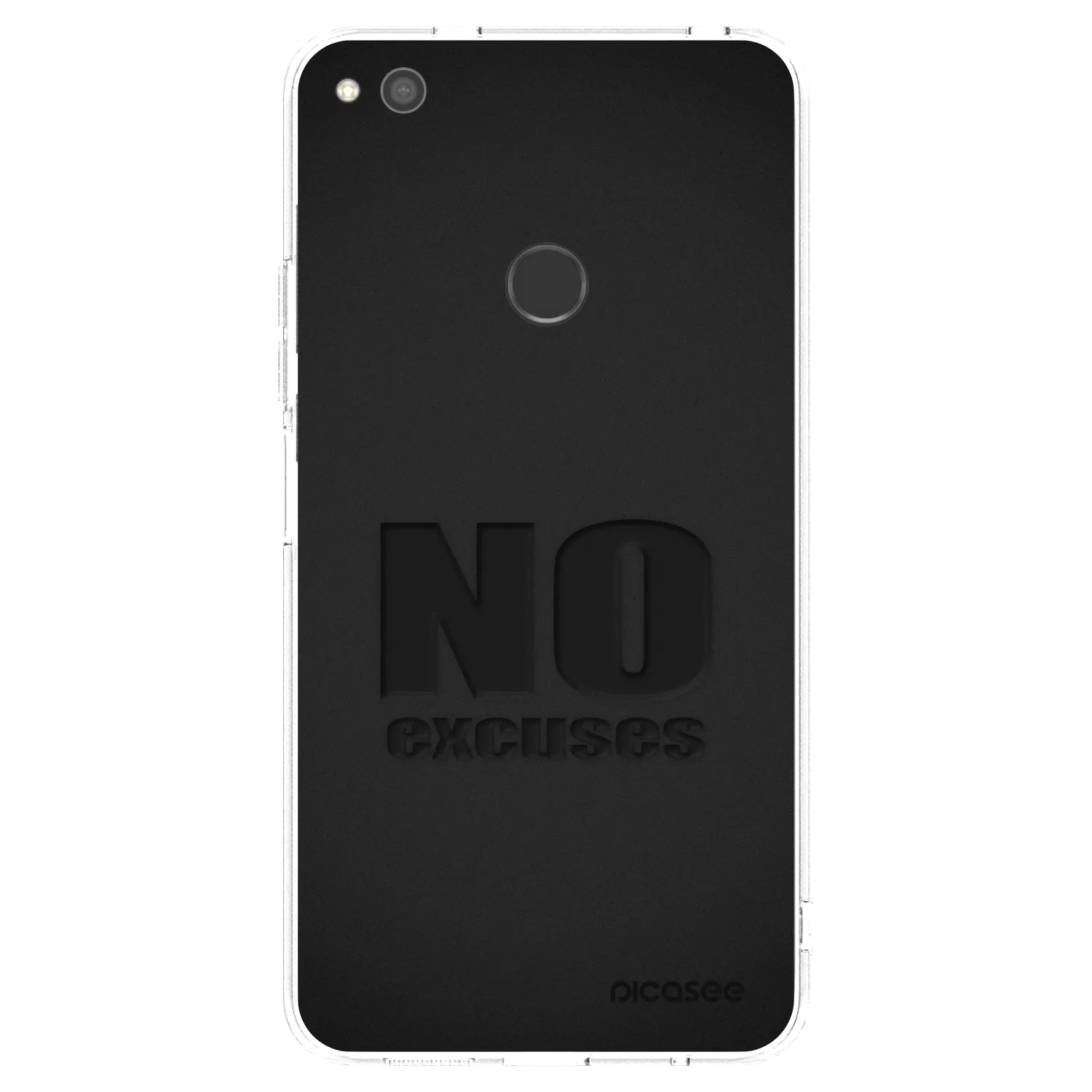 Picasee Huawei P9 Lite 2017 Hülle - Transparentes Silikon - No Excuses