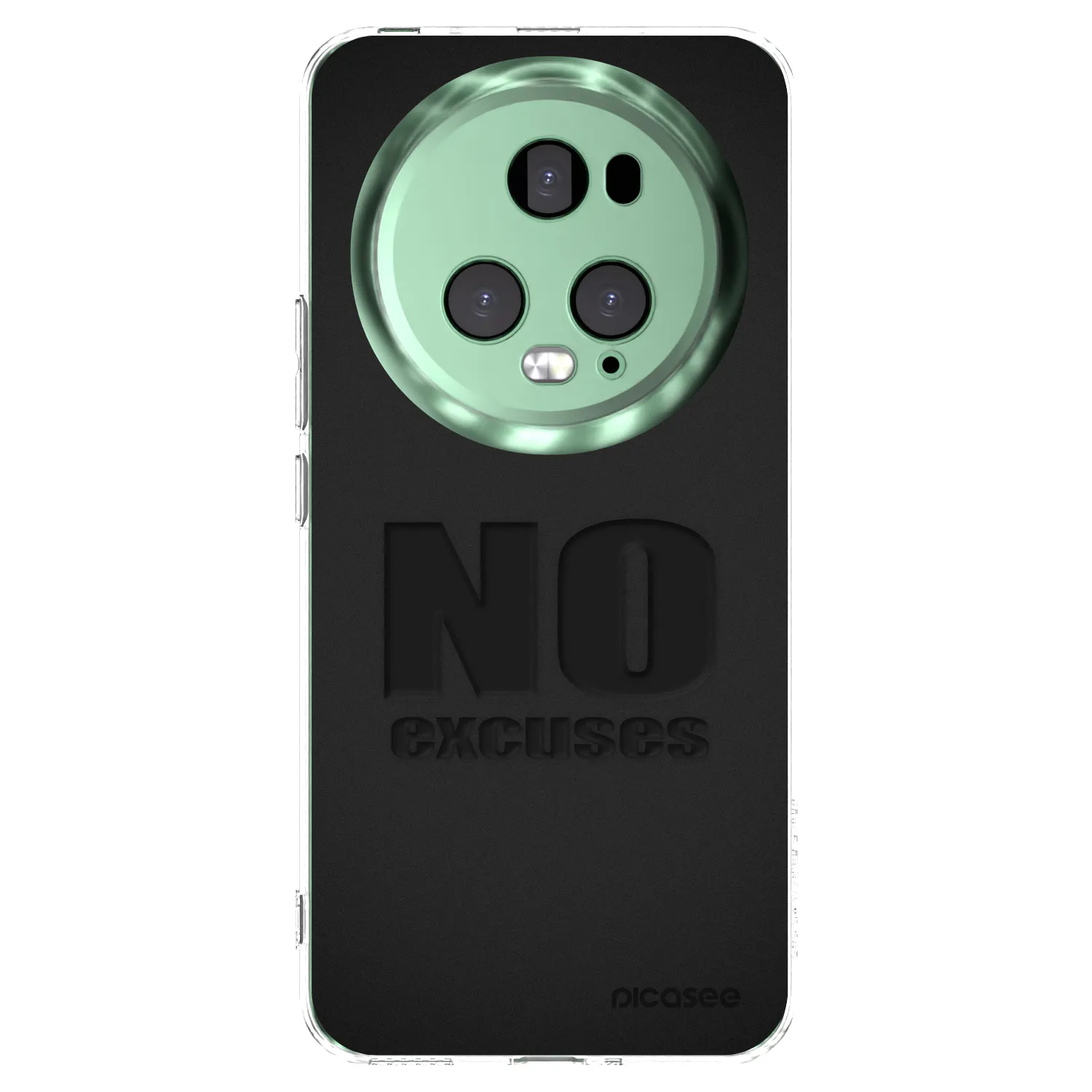 Picasee Honor Magic5 Pro Hülle - Transparentes Silikon - No Excuses