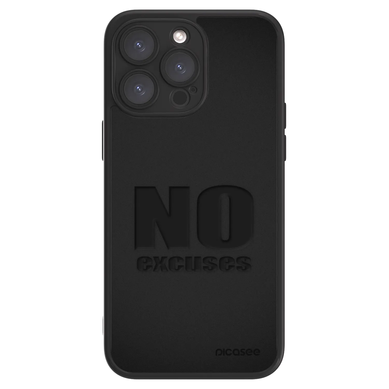 Picasee ULTIMATE CASE für Apple iPhone 15 Pro Max - No Excuses