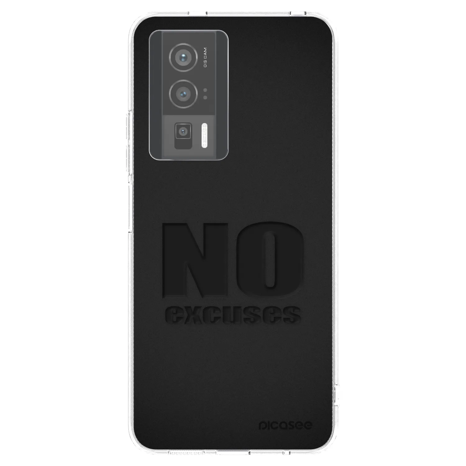Picasee Xiaomi Poco F5 Pro 5G Hülle - Transparentes Silikon - No Excuses