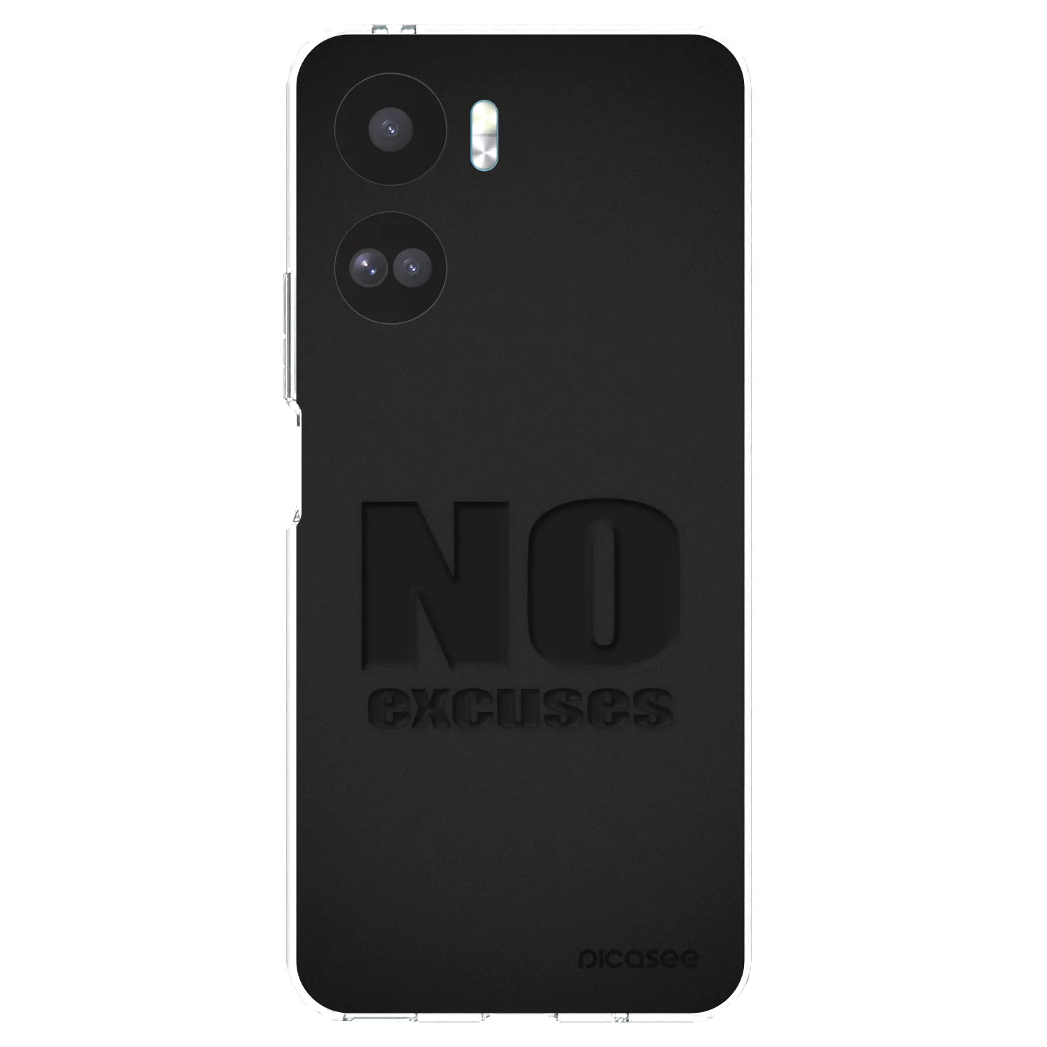 Picasee Honor 90 Lite 5G Hülle - Transparentes Silikon - No Excuses