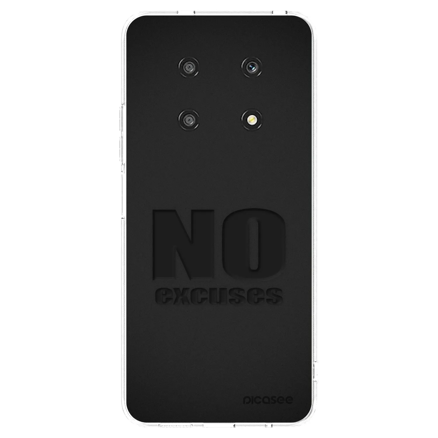 Picasee Honor Magic4 Lite 5G Hülle - Transparentes Silikon - No Excuses