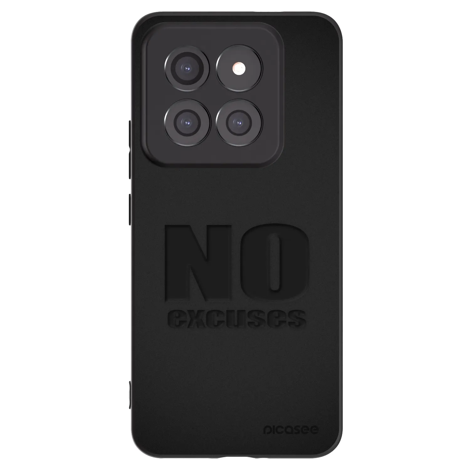 Picasee Xiaomi 14 Pro Hülle - Schwarzes Silikon - No Excuses