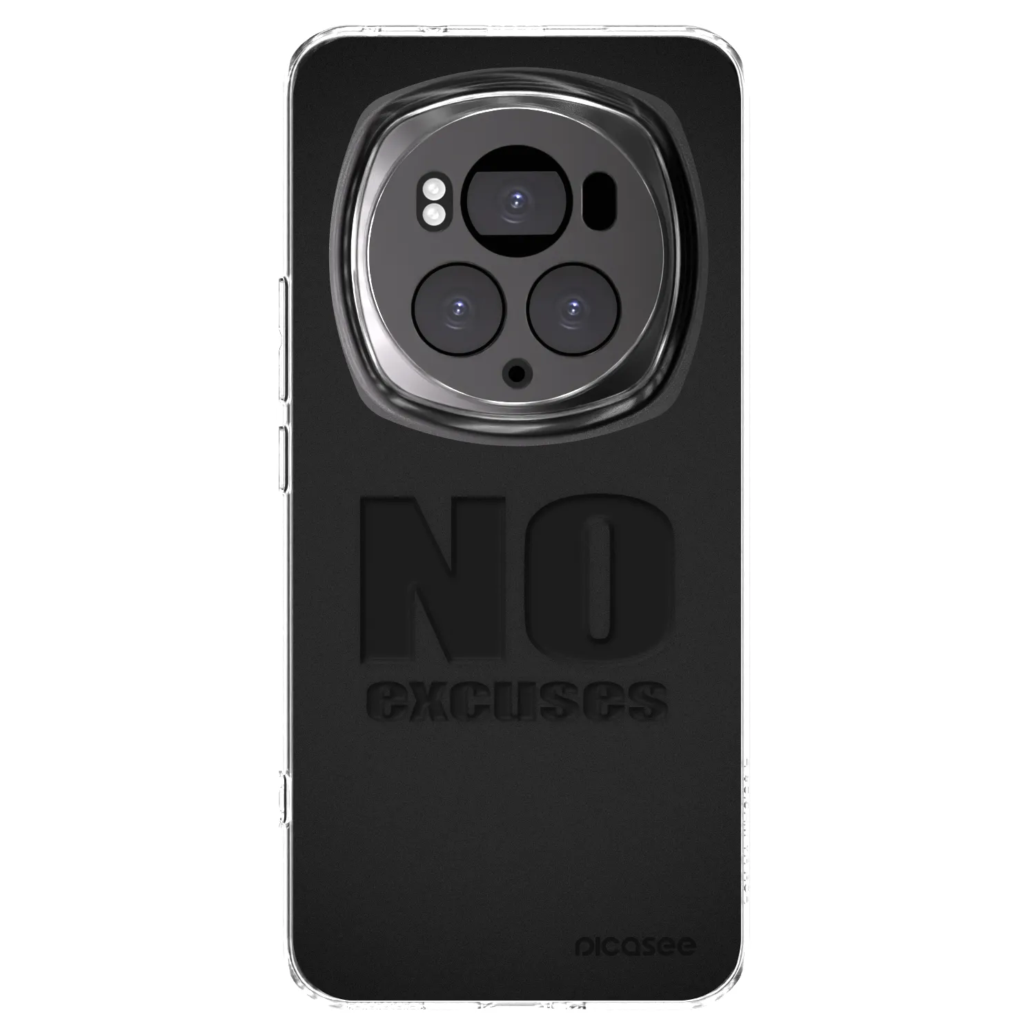 Picasee Honor Magic6 Pro Hülle - Transparentes Silikon - No Excuses
