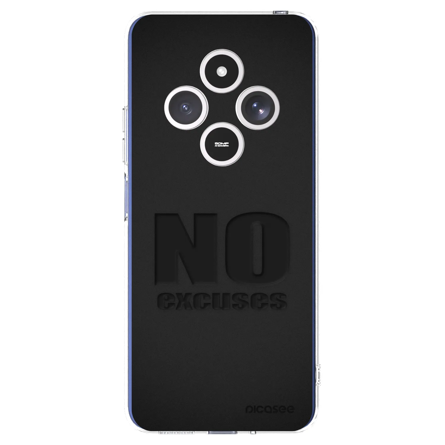 Picasee Xiaomi Redmi 14C Hülle - Transparentes Silikon - No Excuses