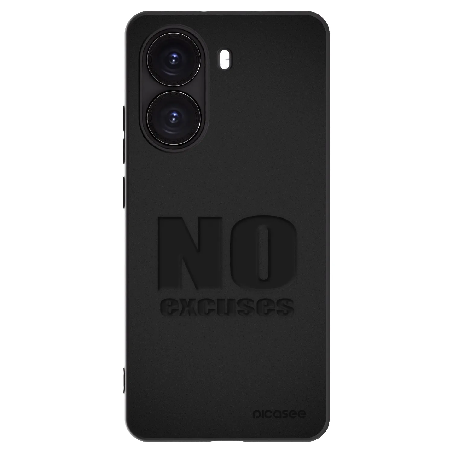 Picasee Xiaomi Poco X7 Pro 5G Hülle - Schwarzes Silikon - No Excuses