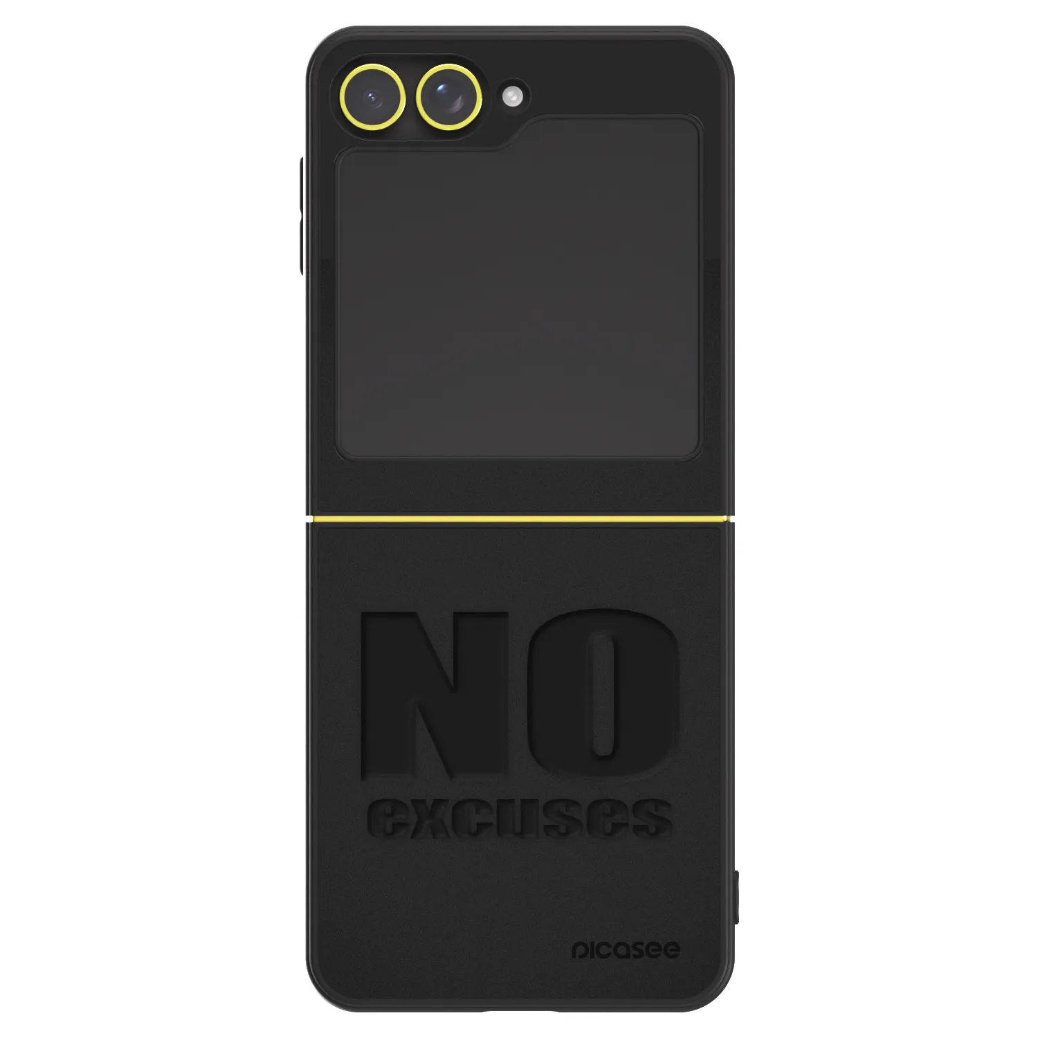 Picasee ULTIMATE CASE für Samsung Galaxy Z Flip5 5G - No Excuses