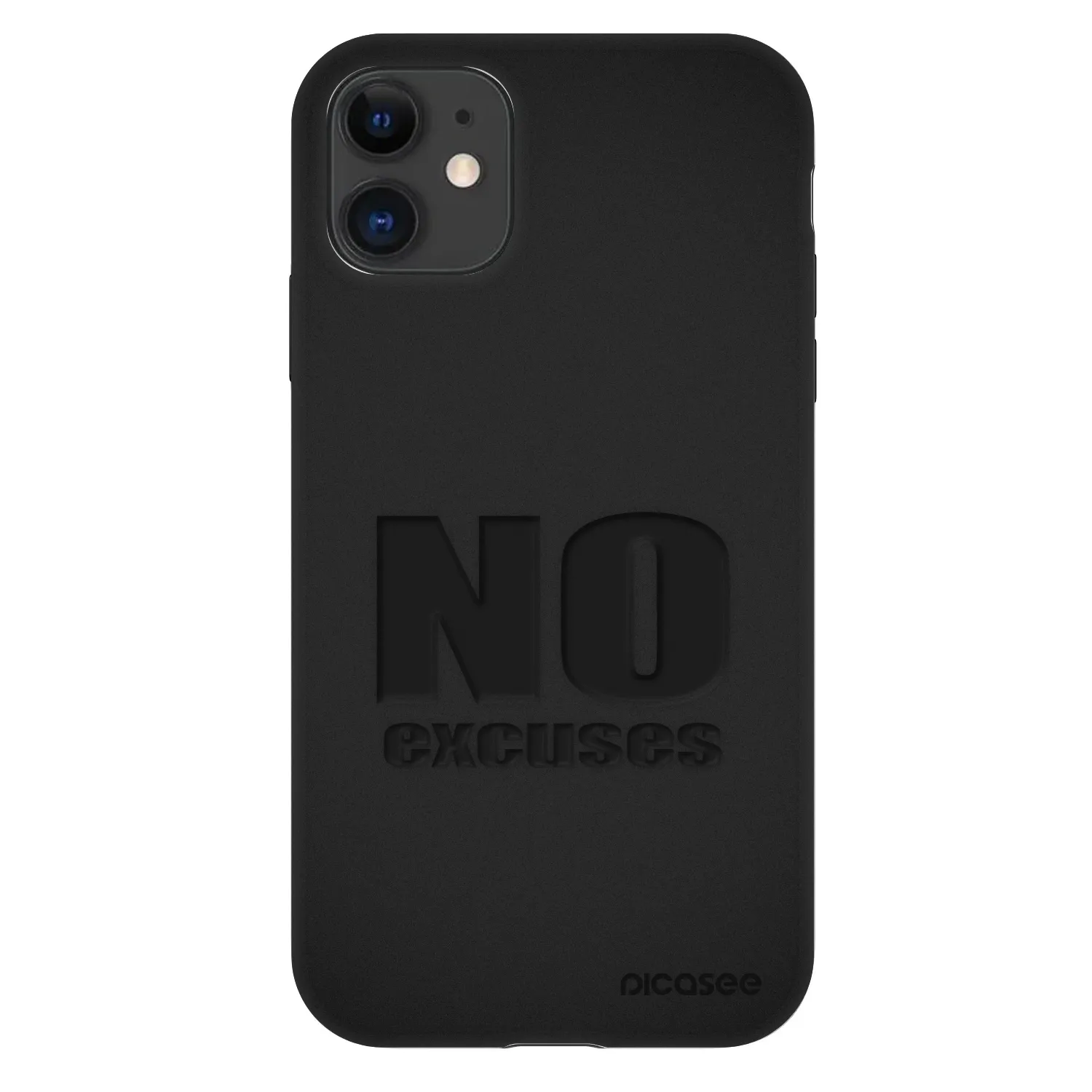 Picasee Fashion Case für Apple iPhone 11 - No Excuses