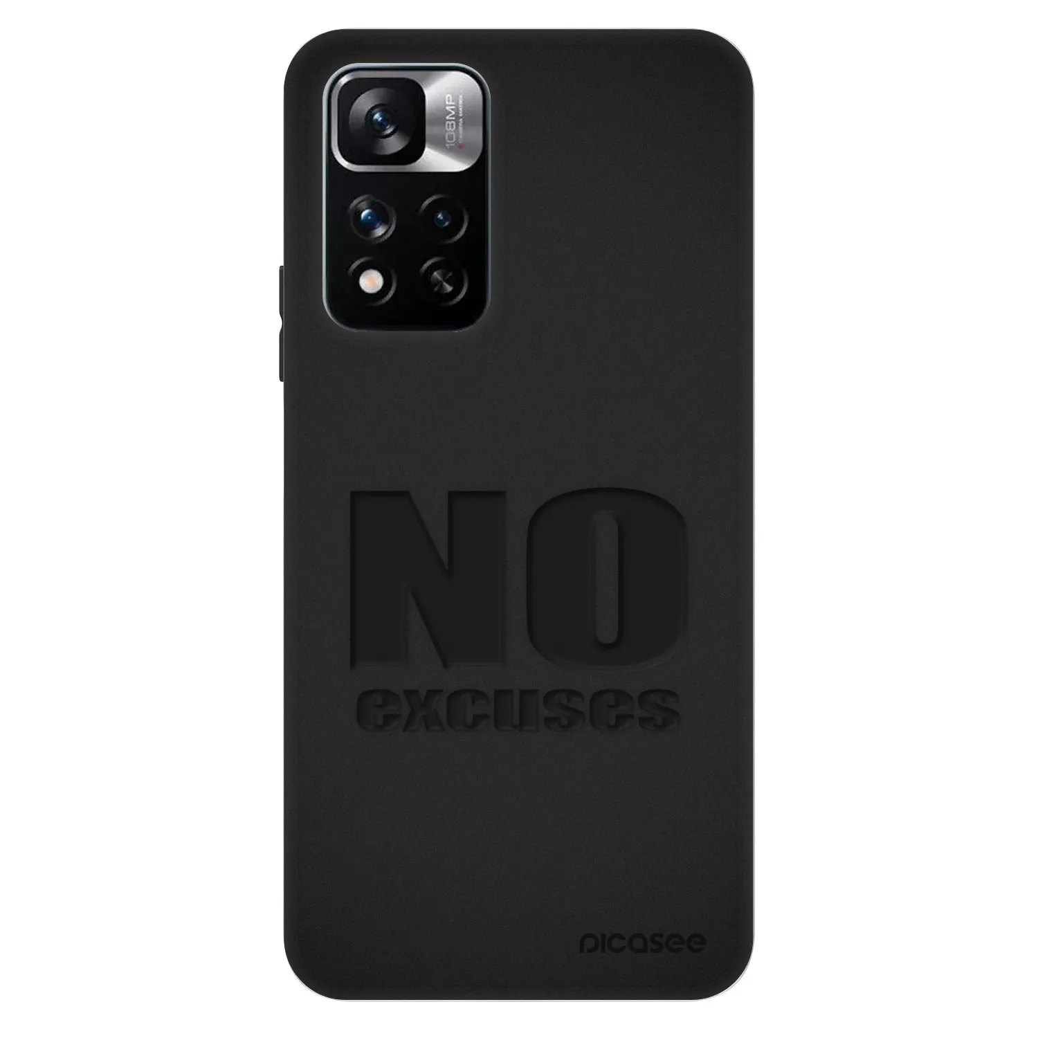 Picasee Fashion Case für Xiaomi Redmi Note 11 Pro 5G - No Excuses