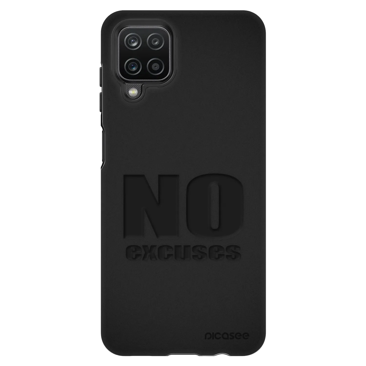 Picasee Fashion Case für Samsung Galaxy A12 A125F - No Excuses