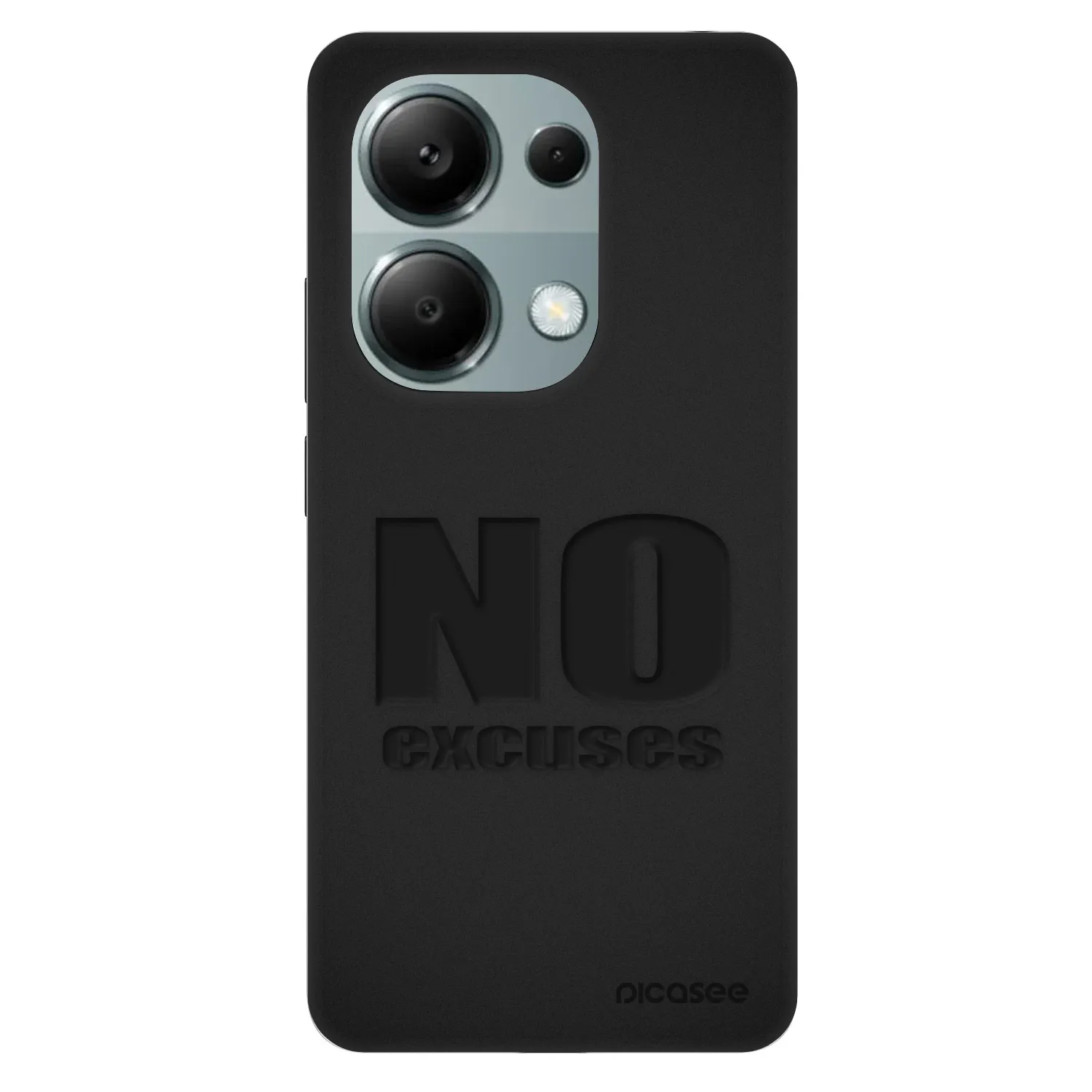 Picasee Fashion Case für Xiaomi Redmi Note 13 Pro 4G - No Excuses