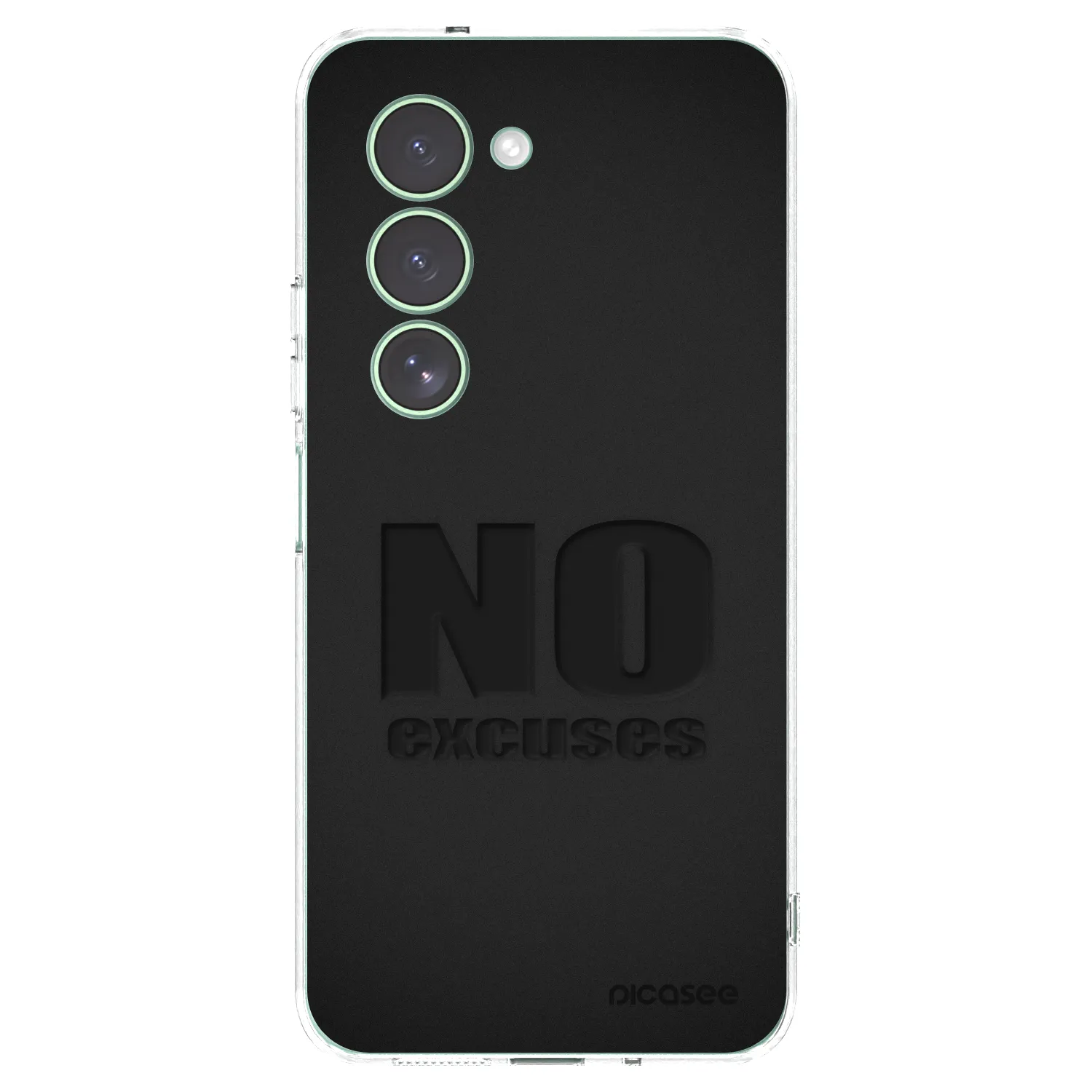 Picasee Xiaomi Redmi 15 5G Hülle - Transparentes Silikon - No Excuses