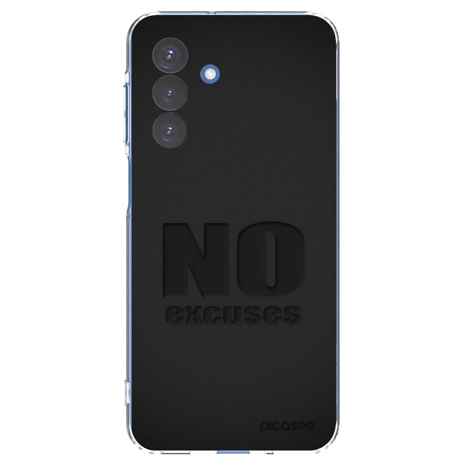 Picasee Samsung Galaxy A17 5G Hülle - Transparentes Silikon - No Excuses