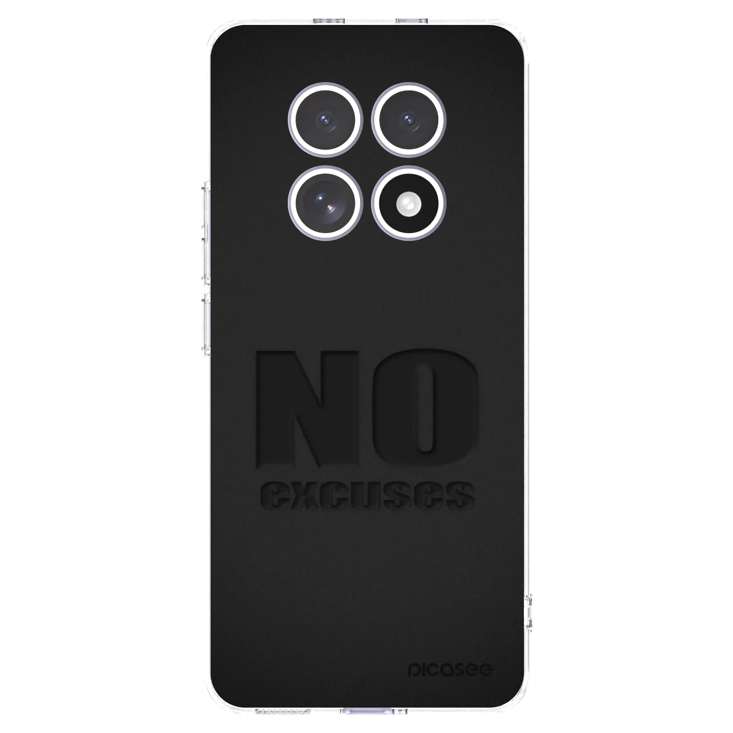 Picasee Xiaomi Redmi Note 15 Hülle - Transparentes Silikon - No Excuses