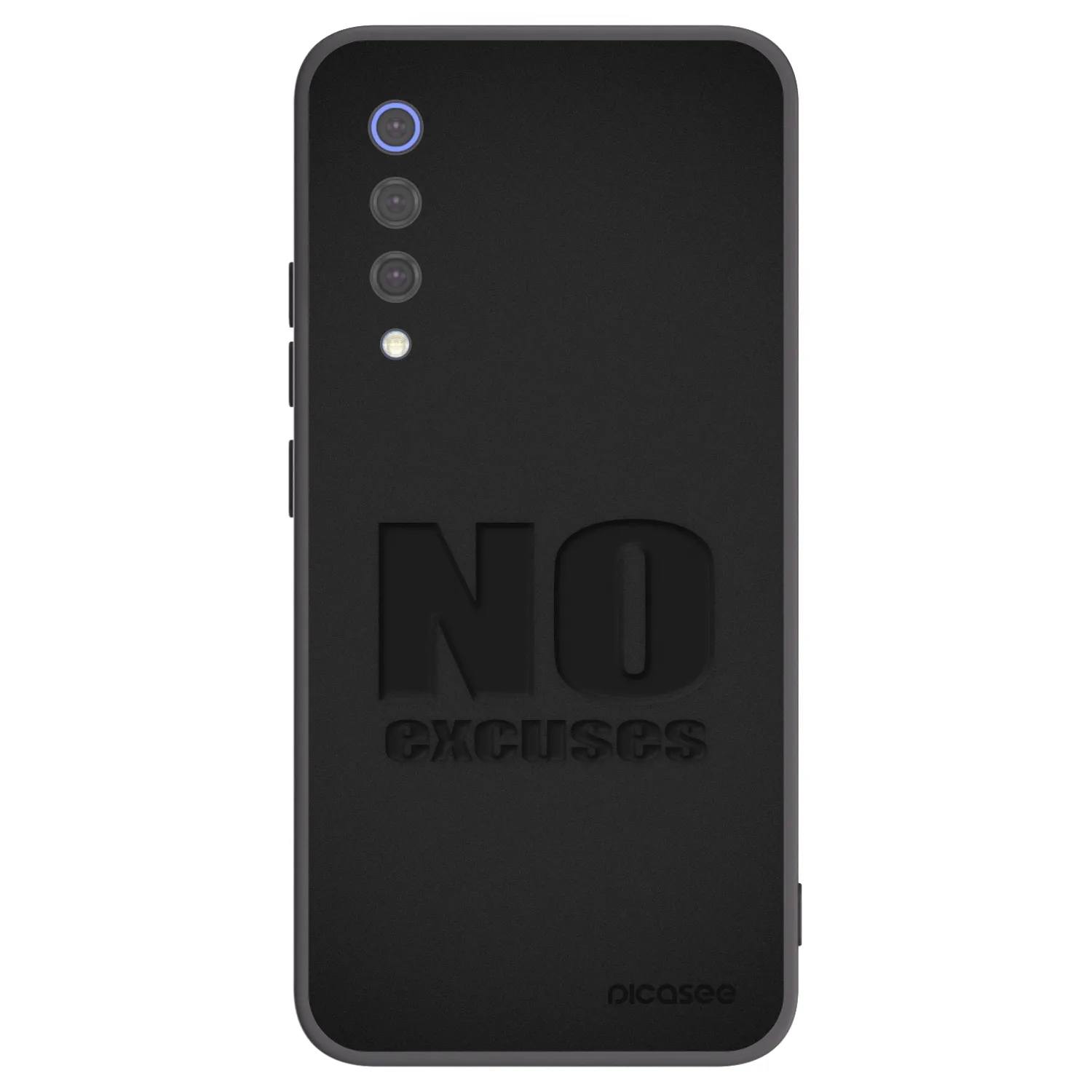 Picasee Xiaomi Mi 9 SE Hülle - Schwarzes Silikon - No Excuses
