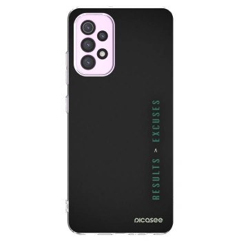 Picasee Samsung Galaxy A32 5G A326B Hülle - Transparentes Silikon - Results x Excuses
