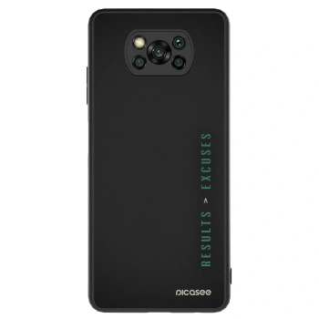 Hülle für Xiaomi Poco X3 - Results x Excuses