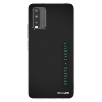 Picasee Xiaomi Redmi 9T Hülle - Transparentes Silikon - Results x Excuses