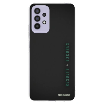Picasee Samsung Galaxy A32 4G SM-A325F Hülle - Transparentes Silikon - Results x Excuses
