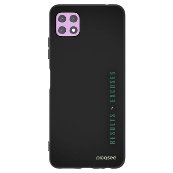 Picasee Samsung Galaxy A22 A226B 5G Hülle - Schwarzes Silikon - Results x Excuses