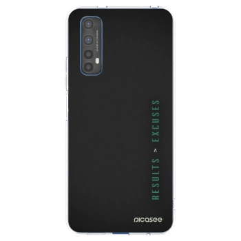 Picasee Realme 7 Hülle - Transparentes Silikon - Results x Excuses