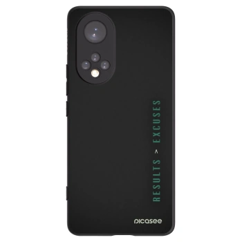 Picasee Huawei Nova 9 Hülle - Schwarzes Silikon - Results x Excuses