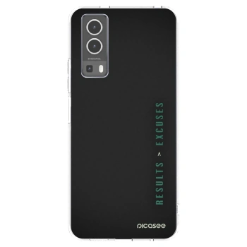 Picasee Vivo Y72 5G Hülle - Transparentes Silikon - Results x Excuses