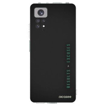 Picasee Xiaomi Redmi Note 11S 4G Hülle - Transparentes Silikon - Results x Excuses